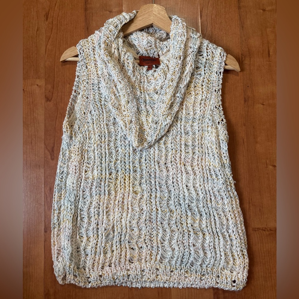 Missoni open knit top
